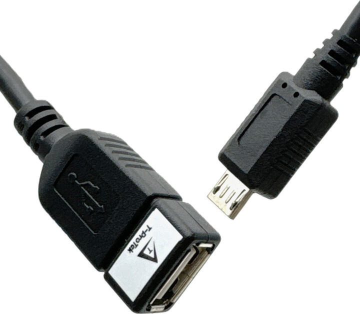 T-ProTek OTG Micro-USB kabeladapter voor gegevensoverdracht, compatibel met Samsung Transform SPH-M930