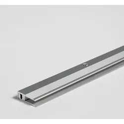 Parador Leisten Abschlussprofil Silber Aluminium für Elastische Bodenbeläge ab 4 - 9 mm 1000x11x45 mm