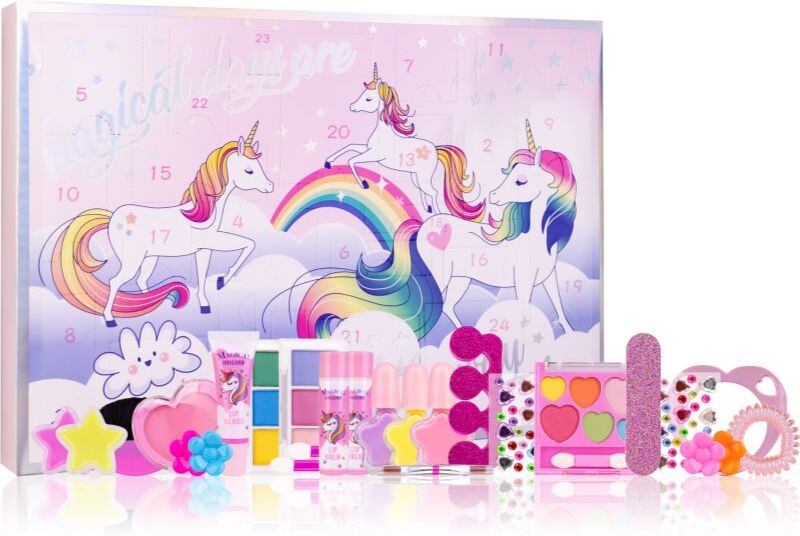 Accentra Beauty Advent Calendar Unicorn calendrier de l'Avent pour enfant