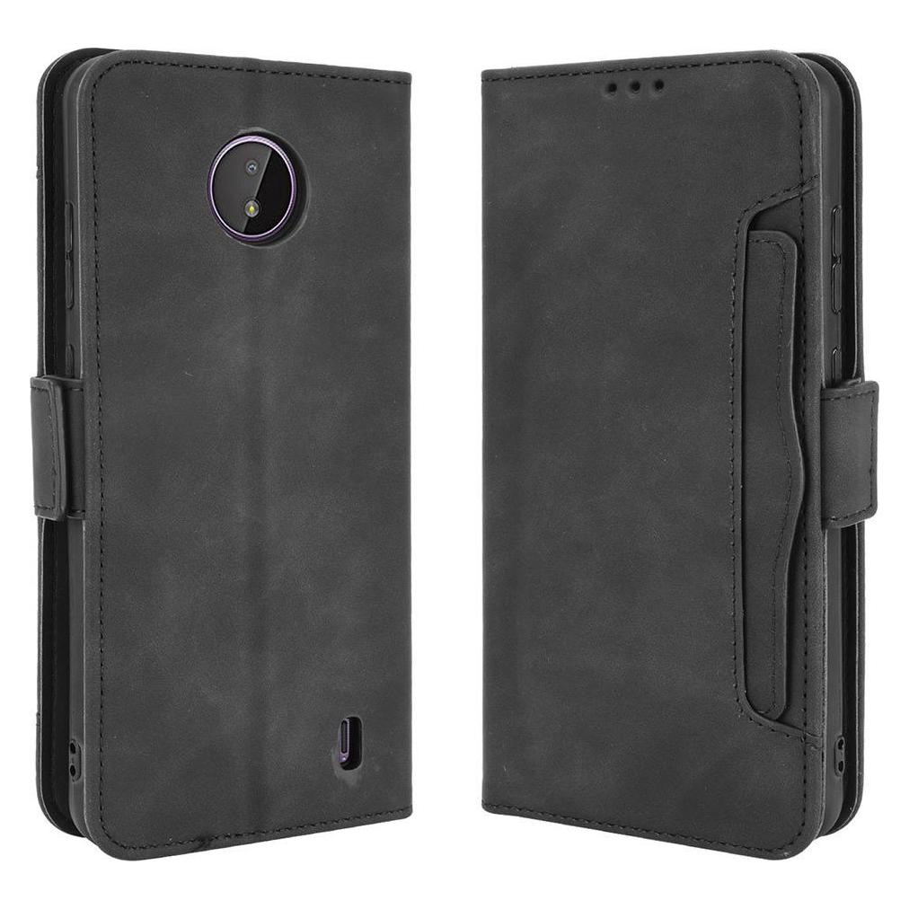 Cover-Discount Nokia C20 - Etui mit vielen Kartenfächer schwarz (Nokia C20) (104702677A)
