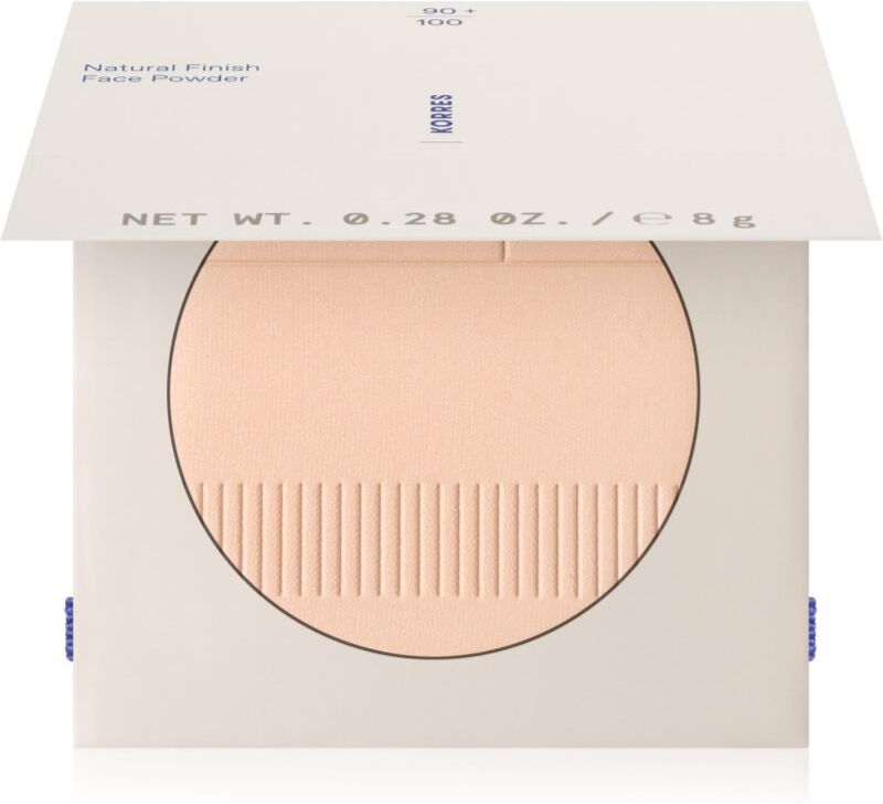 Korres Natural Finish compact unifying powder shade 01 Light 8 g