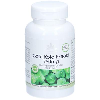 Gotu Kola Extrakt 750 mg Tabletten 120 St