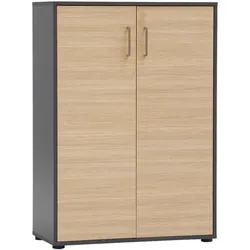 Möbelpartner Aktenschrank »Metz« 3 OH grau, 80.1x113.4x38.2 cm