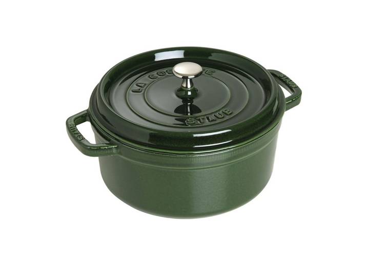 Gusseisen-Topf STAUB basilikumgrün Gusseisen B 30.3 cm - Gusseisen-Topf