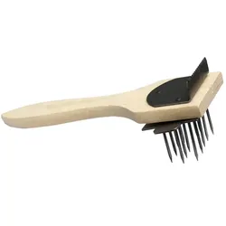 Bohnerkratzer mit Besenkamm vielseitig verwendbar