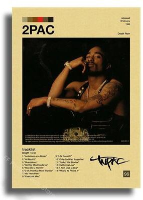 Uplift Treasures Retro Music Album Poster Aesthetic Wall Art 3 a3