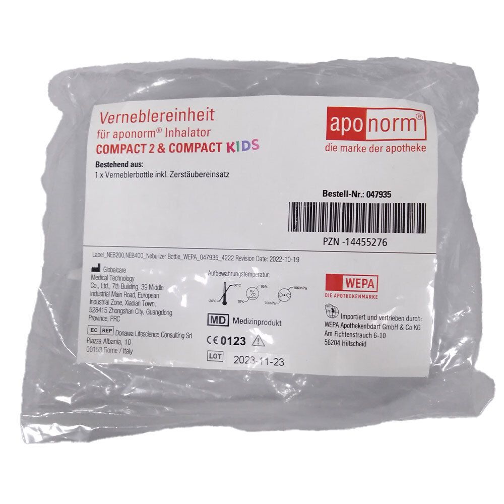 Aponorm Inhalator Compact 2 Kids Vernebler 1 St