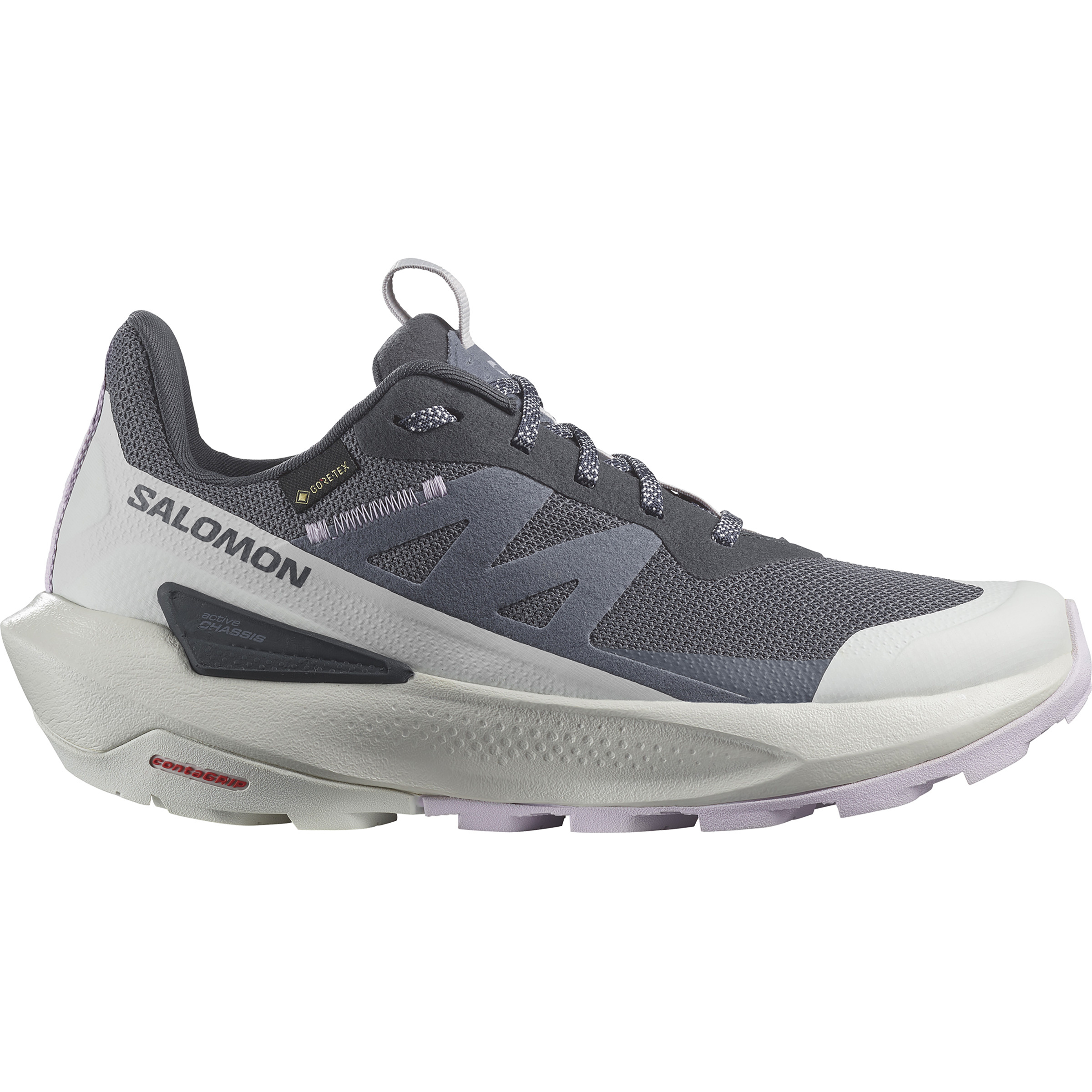 Salomon Elixir Activ GTX Damen Zustiegsschuhe grau Größe 38.5 Trekking Wasserdicht