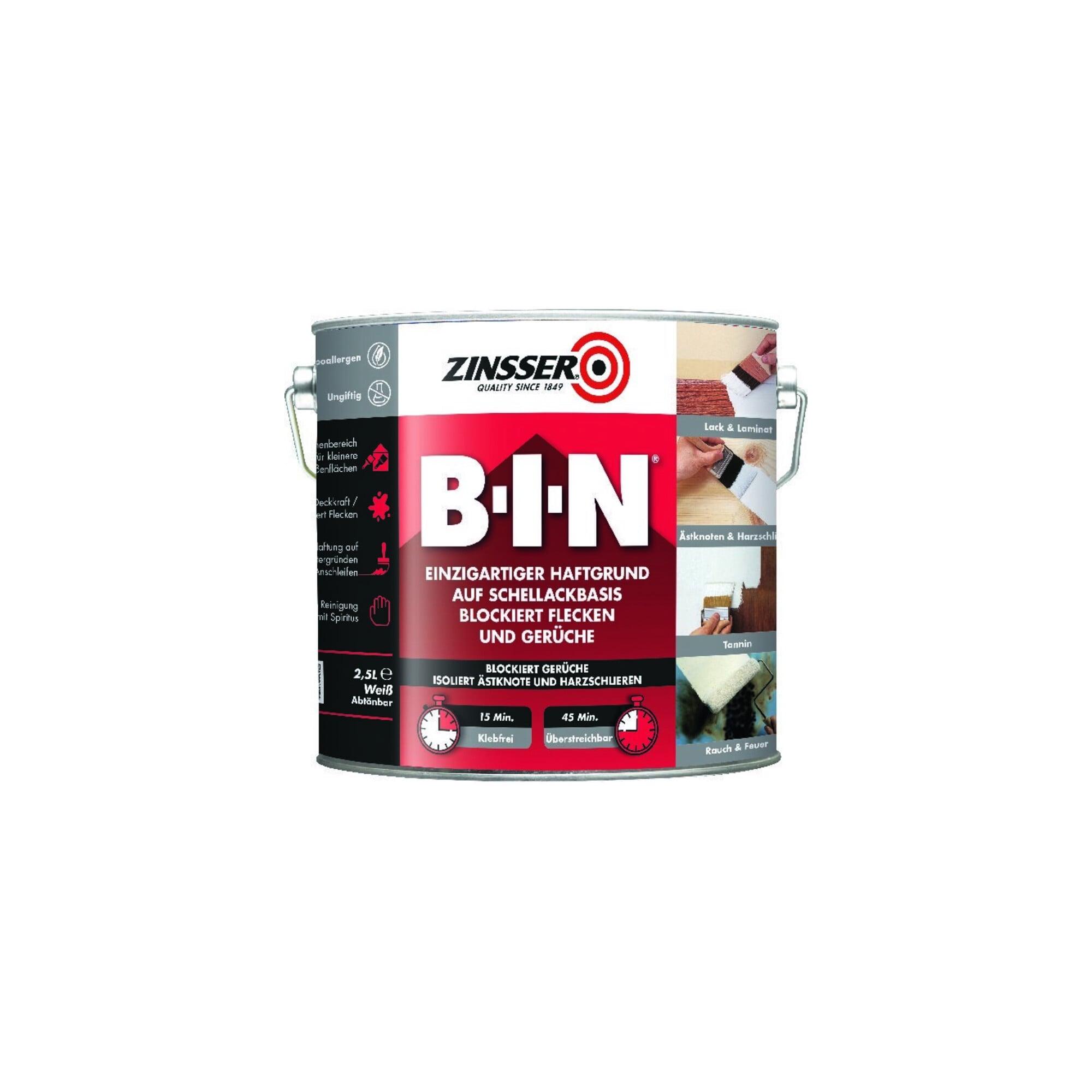 ZINSSER BIN 2,5L ; RUST-OLEUM (851.DE.2.5)