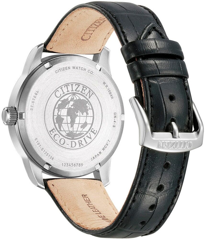 Solaruhr CITIZEN, schwarz (schwarz, weiß), Armbanduhren, Herren, Solaruhr, Armbanduhr, Herrenuhr