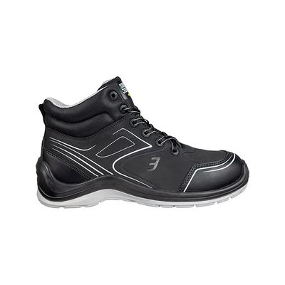 Arbeitsschuh SAFETY JOGGER WORKS "Flow Mid" Gr. 44, schwarz, 44, Obermaterial: 100% Synthetik synthetic., Schuhe, Arbeitsschuh