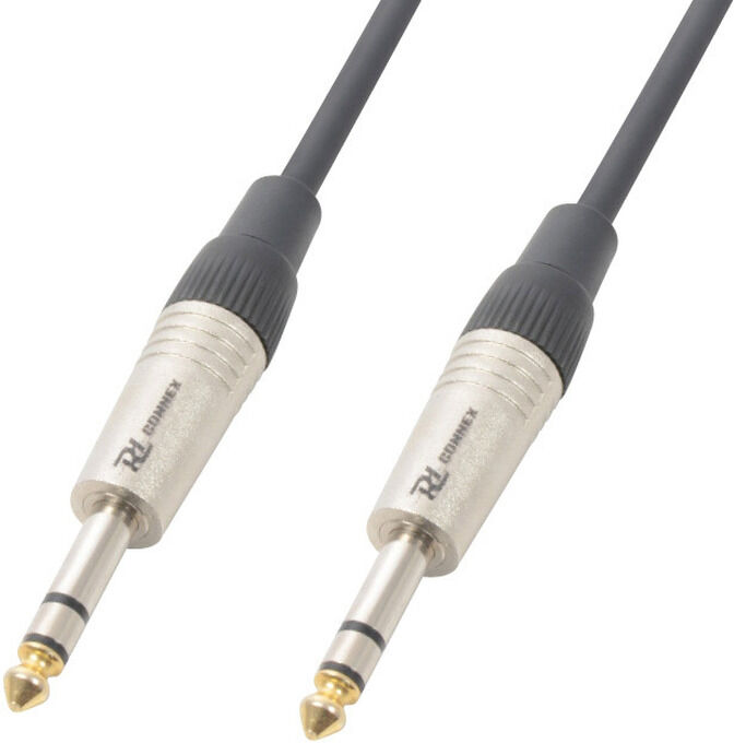 Pd-Connex Cx80-6 Kabel 6.3 Stereo- 6.3 Stereo 6.0m
