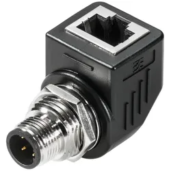 Weidmüller Adapterstecker IE-AD-M12DRJ45-MF-90