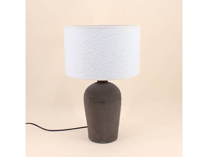 Lampe À Poser Effet Pierre 52cm