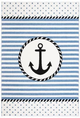 SAFAVIEH Carousel Kids Aftina Nautical Anchor Rug