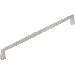 Siro, Möbelgriff, Griff Bias LA 320 mm, Breite 332 mm, Zinkdruckguss Edelstahl Effekt
