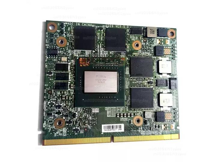 Carte graphique vidéo originale M2200 M2200M 4 Go GDDR5 MXM 3.0 pour ordinateur portable Dell M7510 M7520 HP ZBook15 G3 G4, carte VGA N17P-Q3-A1