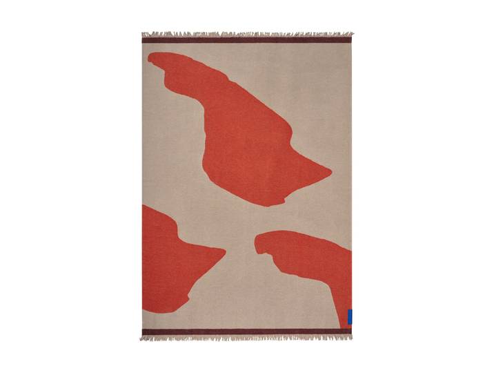 Mette Ditmer Plaid Studio Orange, 130x175 cm