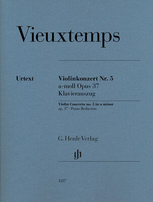 Henle Verlag Vieuxtemps Violinkonzert Nr. 5
