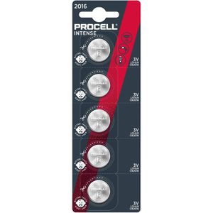 Procell Knopfzelle CR2025, 165 mAh, Lithium, 5 Stück