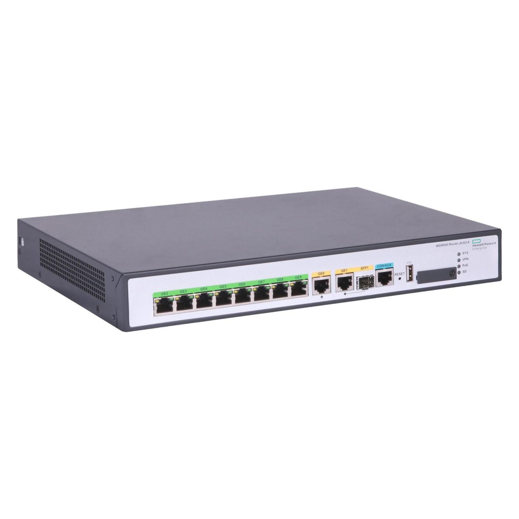 HPE FlexNetwork MSR958X 10GbE and Combo Router EU en (S0P11A#ABB)