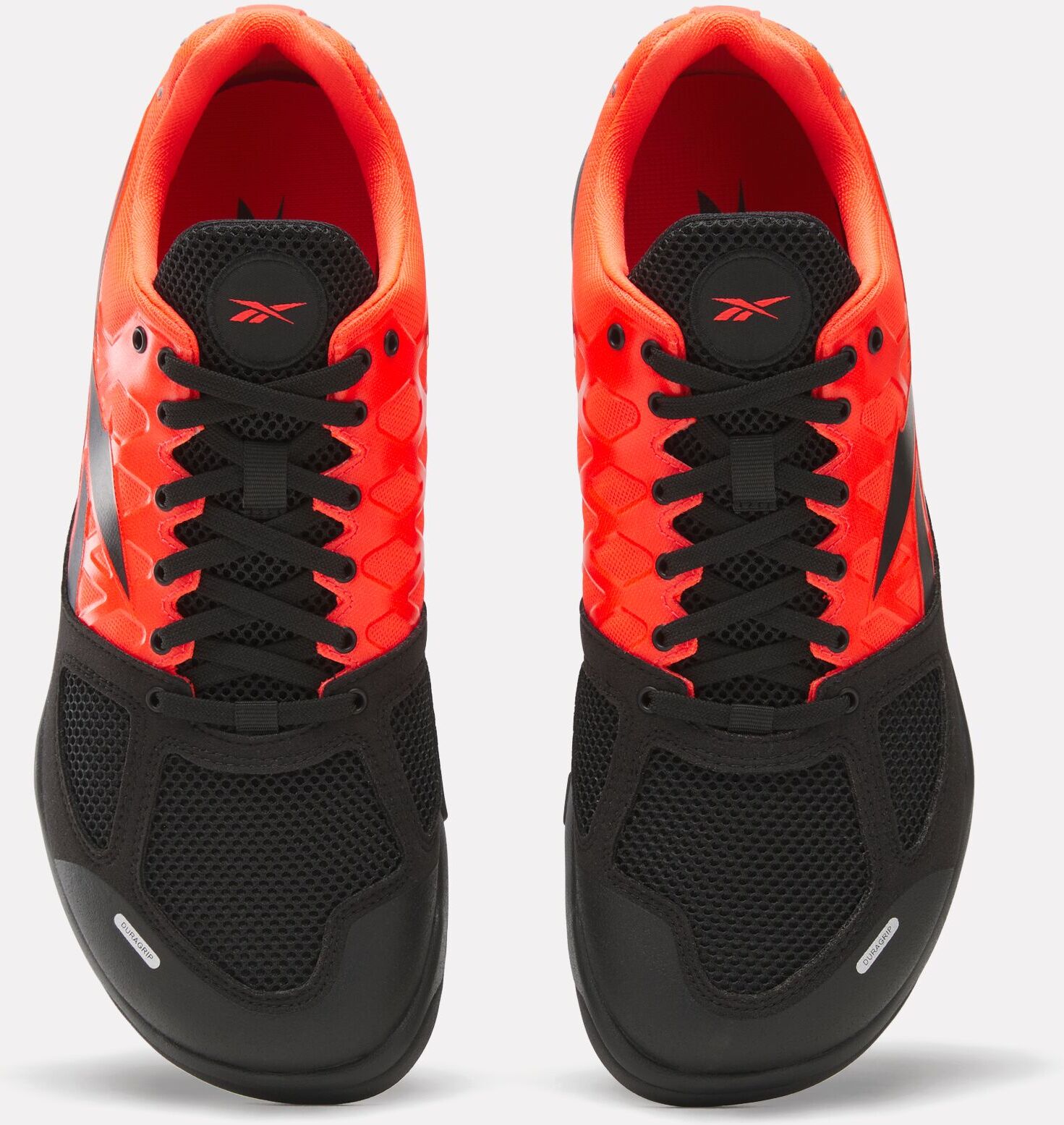 Trainingsschuh REEBOK "NANO 2.0", Herren, Gr. 41, rot (neon cherry), Synthetik, Textil, Schuhe Trainingsschuh, auch für Zirkeltraining und HIIT geeignet neon cherry 41