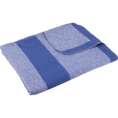 Wohndecke SETEX "Kuscheldecke", blau (hellblau, blau), B:150cm L:200cm, Baumwolle, Polyester, Wohndecken, Wohndecke, mit Streifen, Kuscheldecke
