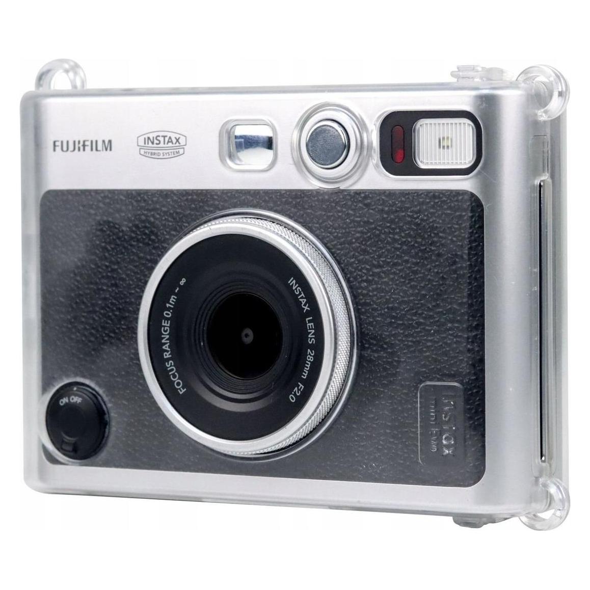 Loveinstant Futerał Etui Pokrowiec Case Torba Osłona Do Fuji Fujifilm Instax Mini Evo / Przezroczysty (LOVEINSTANT)