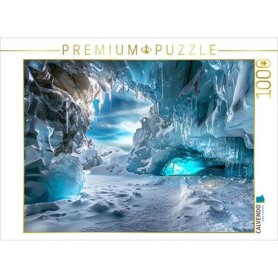 CALVENDO Puzzle Eishöhle | 1000 Teile Lege-Größe 64x48cm Foto-Puzzle für glückliche Stunden, Sonstige von , Calvendo Puzzle