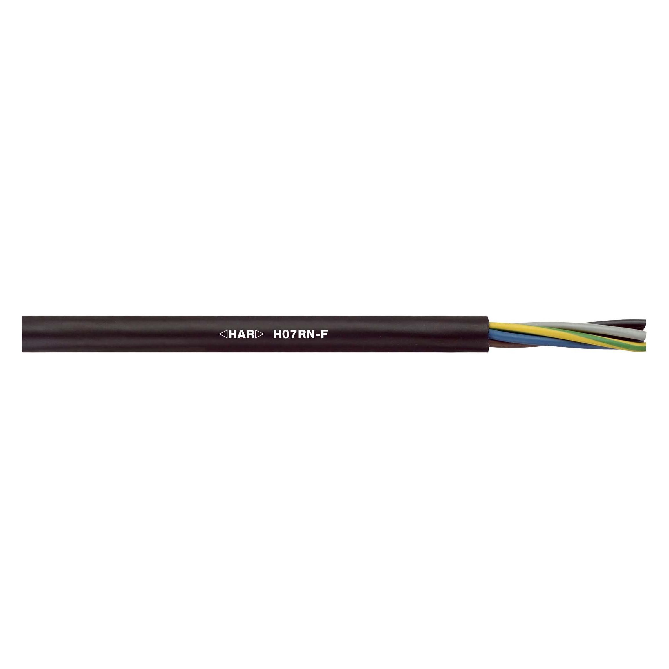 Lapp LAPPKABEL H07RNF 3G2,5-100 - Anschlussleitung H07RN-F, 3 x 2,5 mm, 100 m, mit PE (1600118/100) (100 m) (1600118/100)