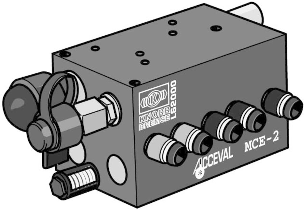 Ventil, Liftachssteuerung KNORR-BREMSE LS2000