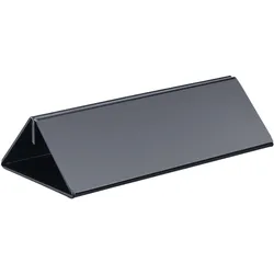 Menükartenhalter, Acryl schwarz | 210 mm, Acryl (PMMA)
