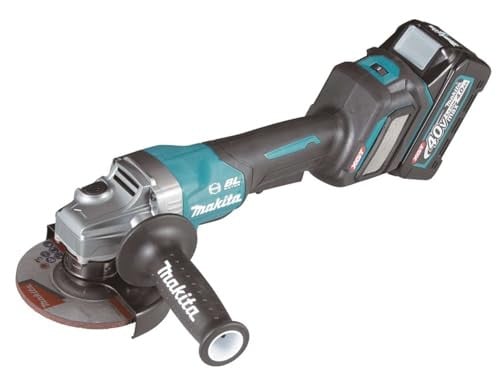 Makita XGT GA029GM201 accu-haakse slijper, 40 VMAX, 125 mm