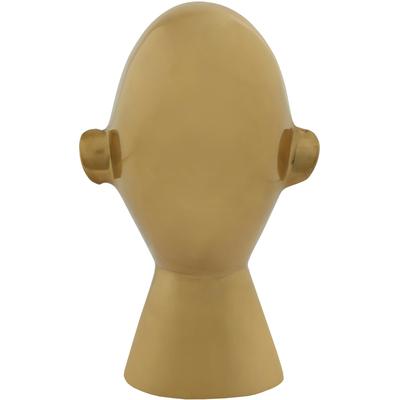 Dekofigur KAYOOM "Skulptur Unid 200 Gold", gold (goldfarben), B:15cm H:28cm T:18cm, Aluminium, Dekofiguren
