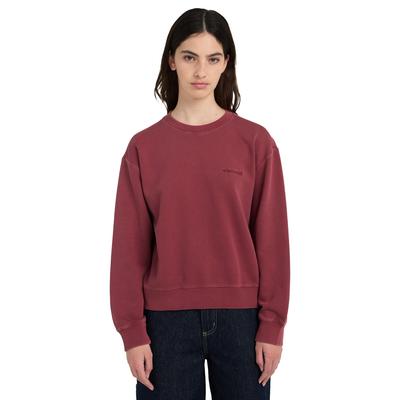 Sweatshirt ELEMENT "Cornell 3.0", Damen, Gr. S, rot (nocturne), Obermaterial: 50% Baumwolle, 30% Baumwolle, 20% Polyester., Sweatshirts Sweatshirt
