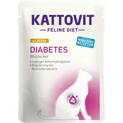 Kattovit Diabetes Huhn 24x85 g