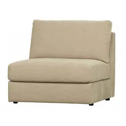 Modulsofa Family Seat Element aus Webstoff, modern, Sand, komfortabel, flexibel kombinierbar