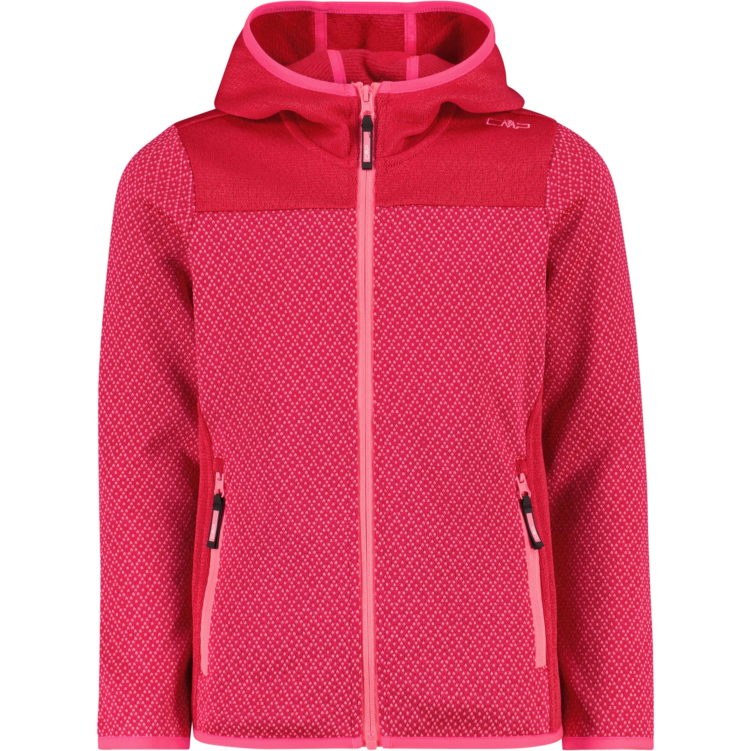 CMP Kinder Fleecejacke pink Größe 140 Trekking Schnell trocknend