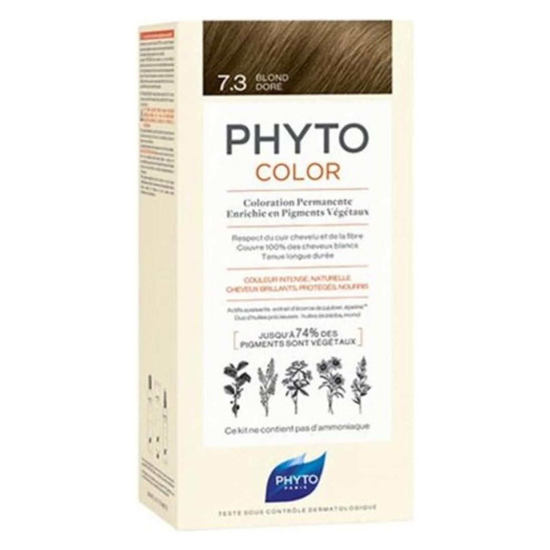Phyto Phytocolor Kit 7.3 (7.3, 7.3 Blond Doré, Blond, blond doré, Gold) (PH10012A99926)