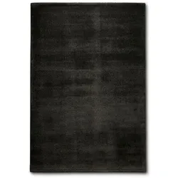 Webteppich Pace 200 x 250 cm Polypropylen Grau Anthrazit