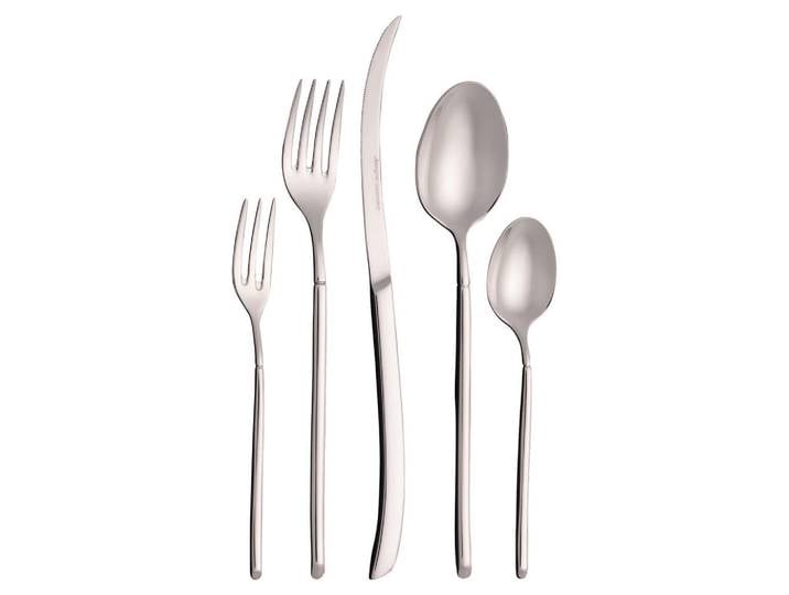 Berndorf Besteckset Avant Garde, Silber, Metall, 30-teilig, Essen & Trinken, Besteck, Besteck-Sets