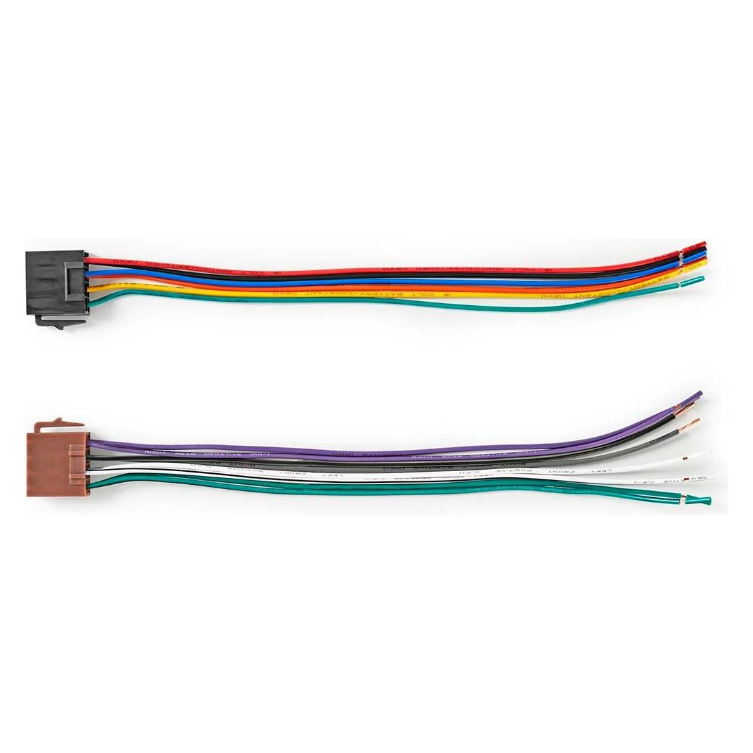 Nedis ISO-Adapter-Kabel | ISO Kompatibilität: Standard | 0.15 m | Rund | PVC | Box (CAGBISOSTANDVA)