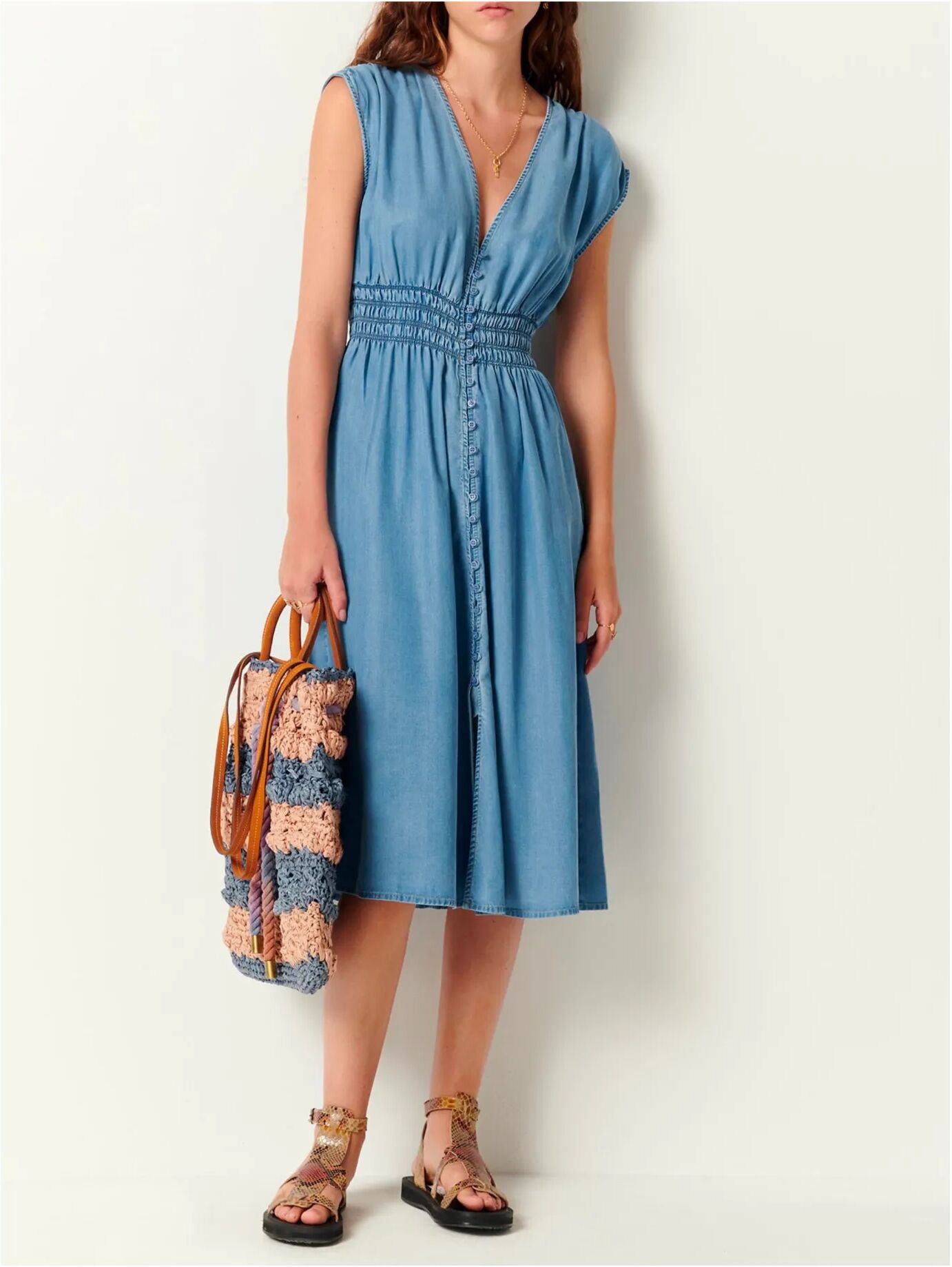 Sessùn Robe Galaday Bleu S