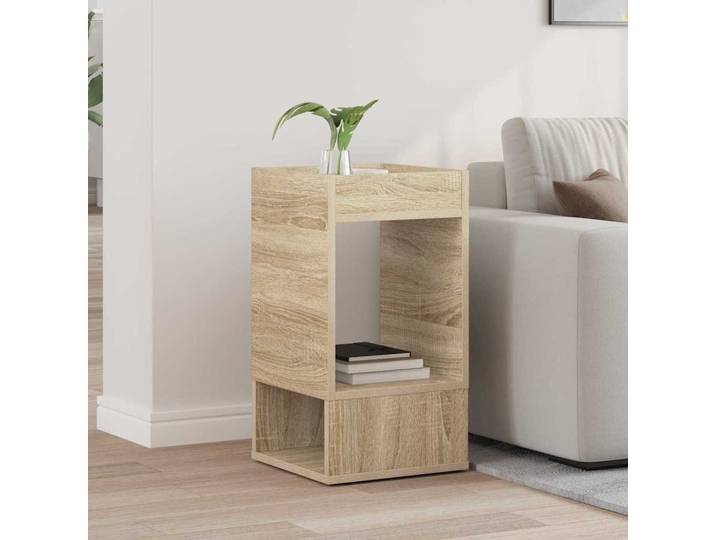 vidaXL Beistelltisch Sonoma-Eiche 30 x 30 x 56 cm Holzwerkstoff