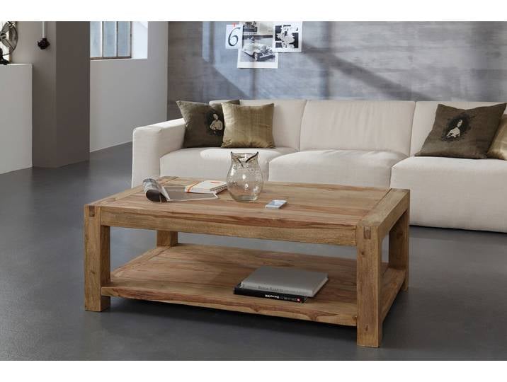 Couchtisch 120x80cm 'Bahrain' Sheesham gebeizt