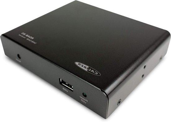 Digitale DAB+ Radio Ontvanger met On Screen Menu en USB-aansluiting - Zwart