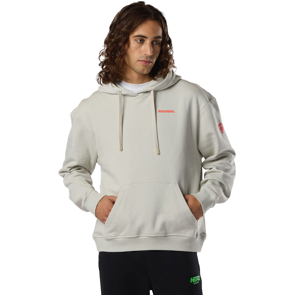 Rossignol Skiwear Hoodie HERO light grey - S