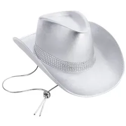 Cowboyhut, silber
