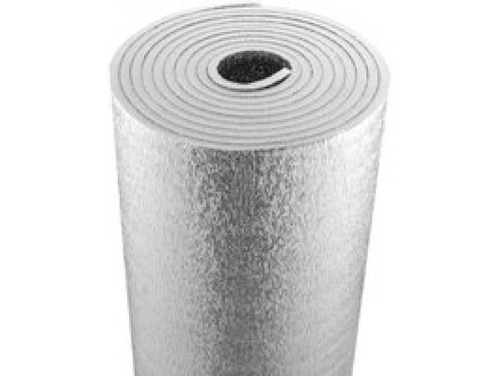 VEVOR Doppelt reflektierende Isolierrolle, Strahlungsbarriere mit Schaumstoffkern, 15,1 mm, 48 Zoll x 25 Fuß, doppelseitiges wärmereflektierendes Schild aus Aluminiumfolie und EPE-Schaum, Wärmedämmrolle für Fenster und Wohnmobildächer
