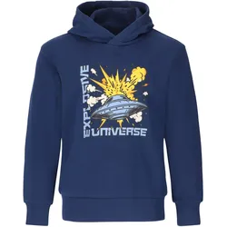 ZigZag Tilby Hoodie Kinder 2037 - estate blue 5 (110)